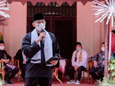 Menteri Sandiaga Uno Luncurkan Kepmen tentang Panduan Pengembangan Desa Kreatif