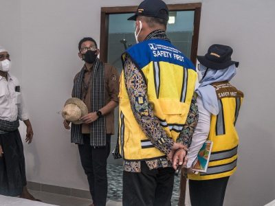 Menjelang Perhelatan MotoGP, Menparekraf Sandiaga Tinjau Desa Mong di Lombok Tengah