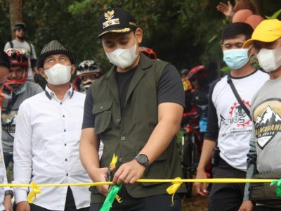 Peresmian Camping Ground dan Jalur Sepeda di Kawasan Sport Tourism Bike Park