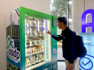 ASDP Hadirkan Layanan Vending Machine UMKM F&B untuk Tingkatkan Penjualan Produk Mitra Binaan