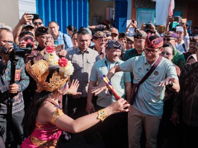 Menparekraf Resmikan Desa Wisata Les Masuk 50 Besar ADWI 2024.