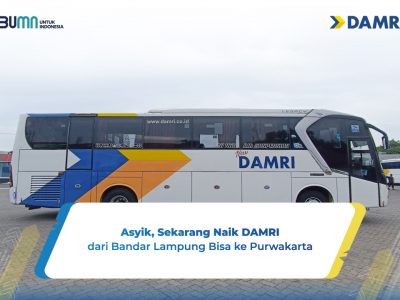 Asyik! Sekarang Naik DAMRI dari Bandar Lampung Bisa ke Purwakarta