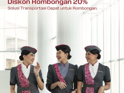 Whoosh February Deals: KCIC Tawarkan Diskon 20 % untuk Tiket Rombongan