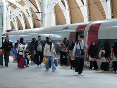 Kinerja Angkutan Lebaran Whoosh 2026 Meningkat, Penumpang Naik 11 Persen