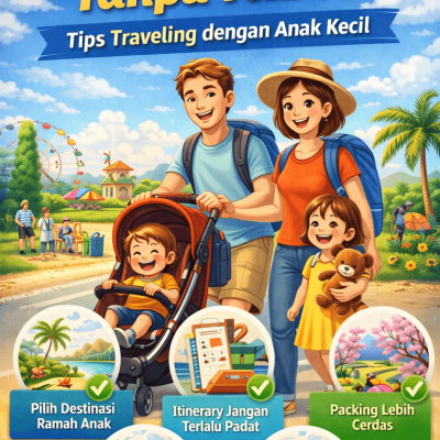 Liburan Tanpa Ribet Tips Traveling dengan Anak Kecil