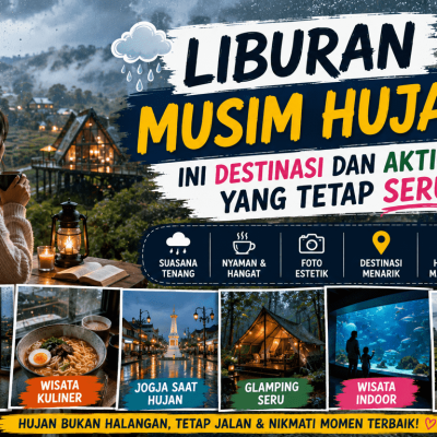 Liburan Musim Hujan Ini Destinasi dan Aktivitas yang Tetap Seru