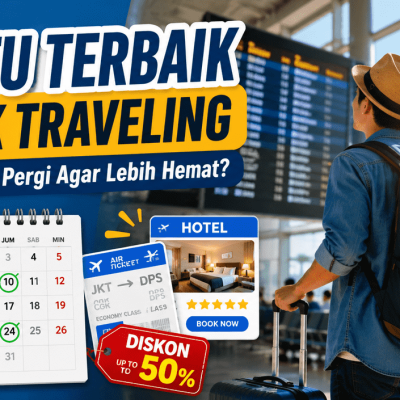 Waktu terbaik untuk traveling agar lebih hemat dengan memilih low season dan jadwal perjalanan yang tepat.