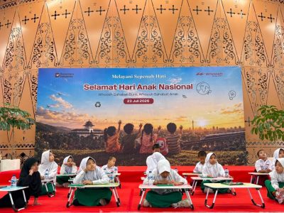 Peringati Hari Anak Nasional, KCIC Ajak Anak Peduli Lingkungan Lewat Whoosh