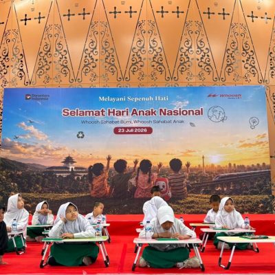 Peringati Hari Anak Nasional, KCIC Ajak Anak Peduli Lingkungan Lewat Whoosh