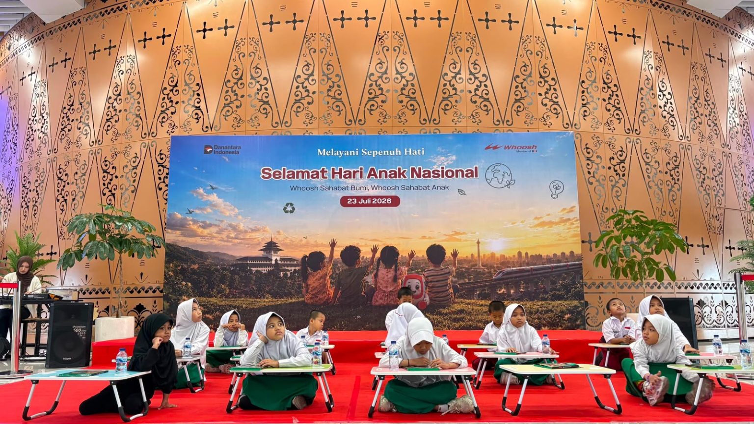 Peringati Hari Anak Nasional, KCIC Ajak Anak Peduli Lingkungan Lewat Whoosh