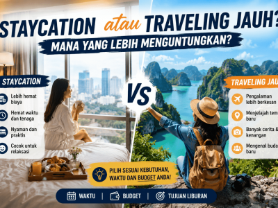Staycation atau Traveling Mana yang Lebih Menguntungkan untuk Liburan