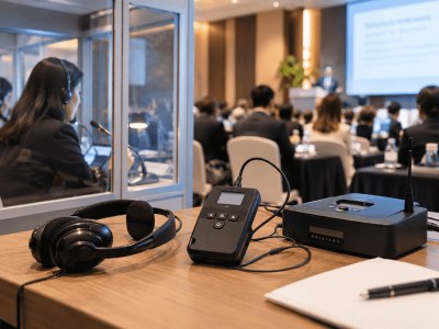 Panduan Sewa untuk Acara Internasional Alat Interpreter